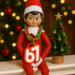 67 Hype Chain For Elf on the Shelf Christmas Decor Six Seven New Bling Swag So So Doot Doot Skrilla Kid Get Sendy Gen Alpha Meme Brain Rot